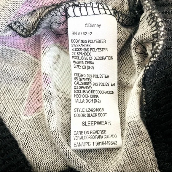 Disney Nightmare Before Christmas Sleep Shirt Size XS 0/2 - Picture 7 of 7